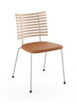 Naver Collection Tiger Stol, cognac læder fra><noscript><img width=