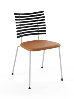 Naver Collection Tiger Stol, sort læder fra><noscript><img width=