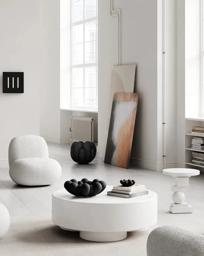 101 Copenhagen Toe Chair Flat, bouclé fra> Lænestole