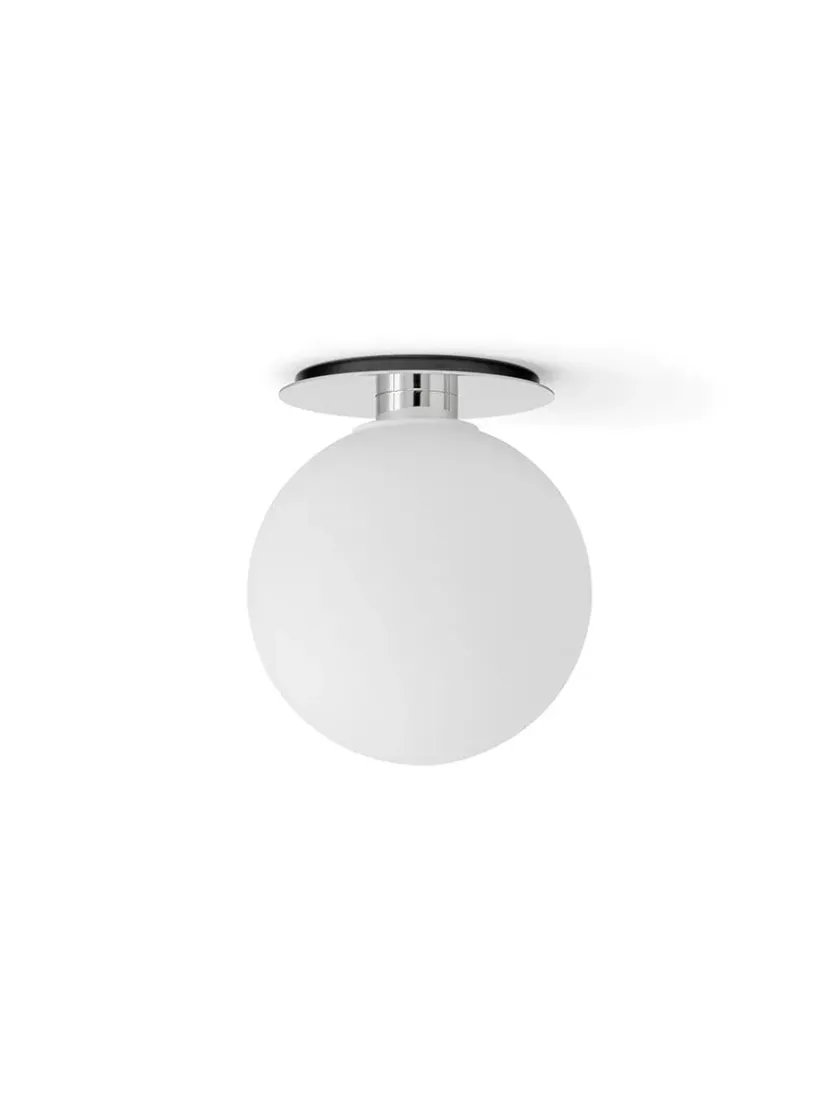 Audo Copenhagen TR Bulb Ceiling/Wall, polished steel fra> Væglamper|Spots