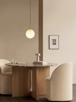 Audo Copenhagen TR Bulb Pendant, polished steel fra> Spots|Pendler