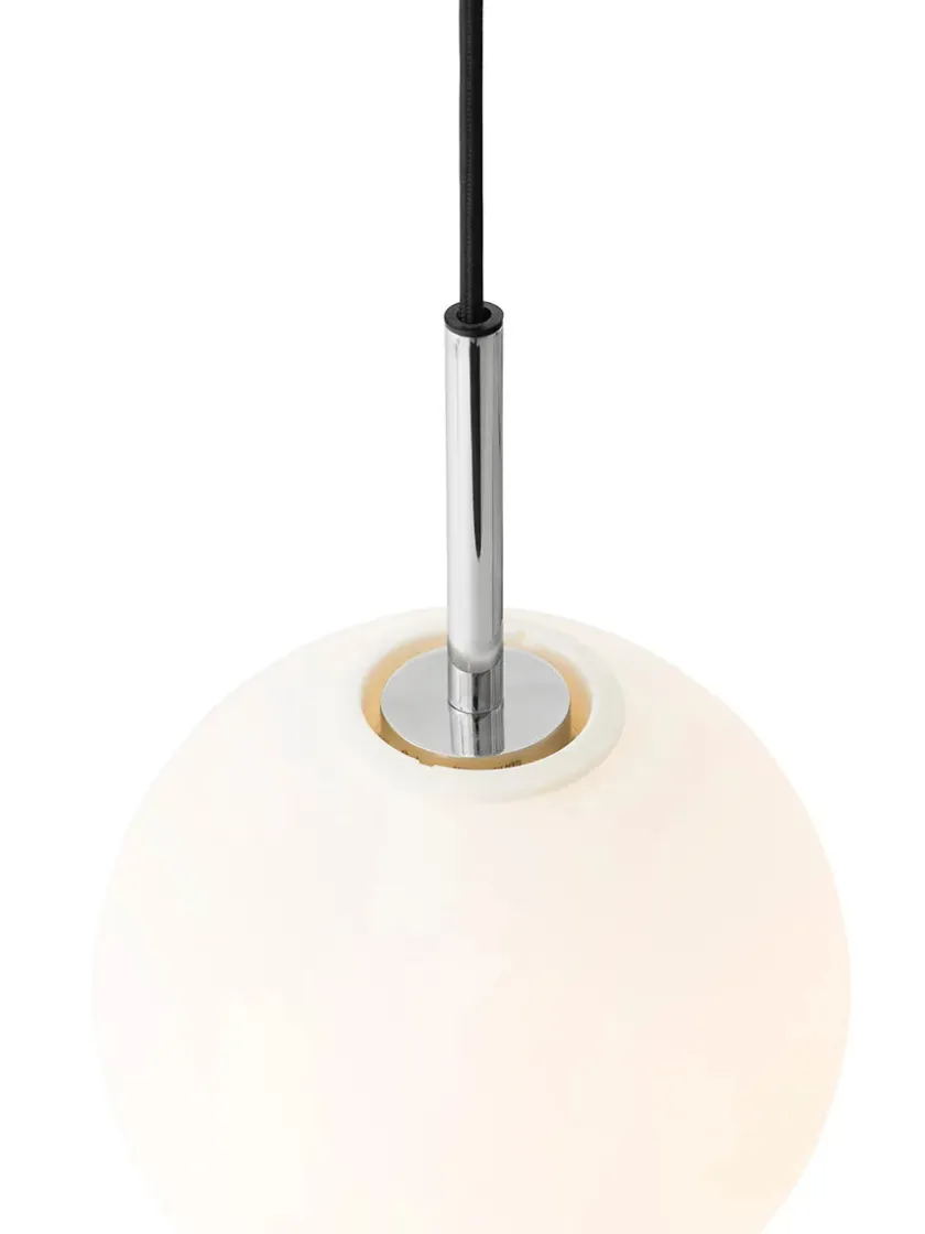 Audo Copenhagen TR Bulb Pendant, polished steel fra> Spots|Pendler