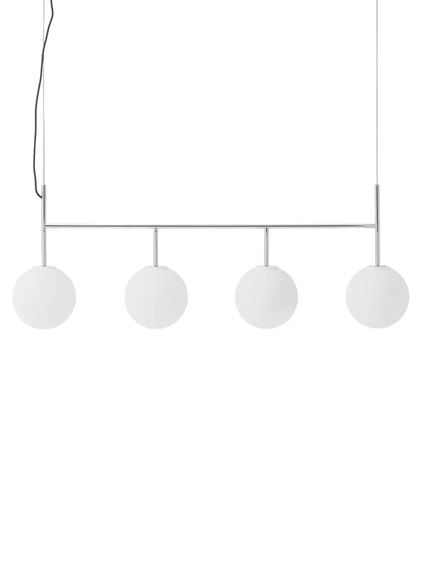 Audo Copenhagen TR Bulb Suspension Frame, polished steel fra> Spots|Pendler