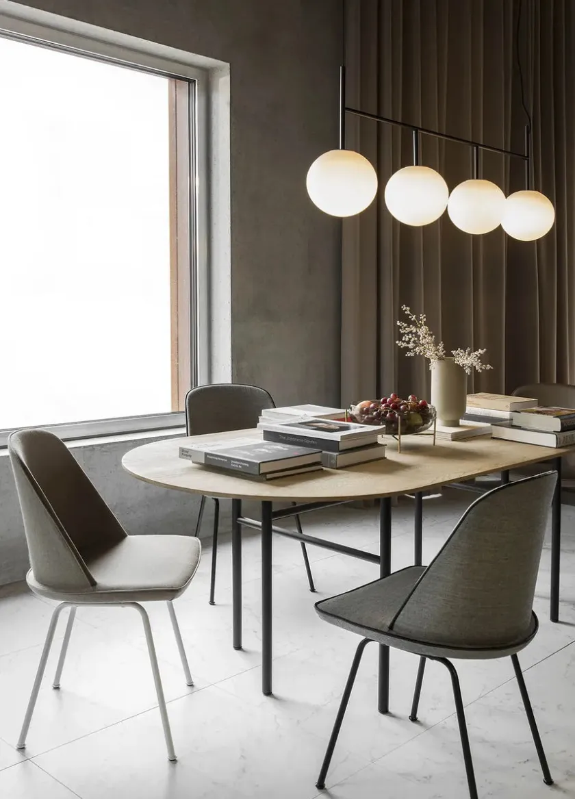 Audo Copenhagen TR Bulb Suspension Frame, polished steel fra> Spots|Pendler