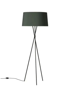 Santa & Cole Tripode Gulvlampe fra Santa and Cole, raw green (G5)> Gulvlamper|Spots