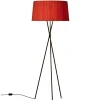 Santa & Cole Tripode Gulvlampe fra Santa and Cole, red-amber (G5)> Gulvlamper|Spots