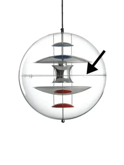 Verpan Tunge til Globen fra> Reservedele Til Lamper
