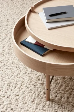 Audo Copenhagen Turning Table, black ash fra><noscript><img width=