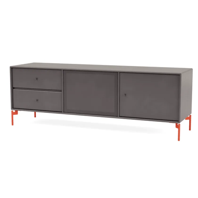 Montana TV & Sound Modul, Octave VI, inkl. ben black fra> Tv-Borde