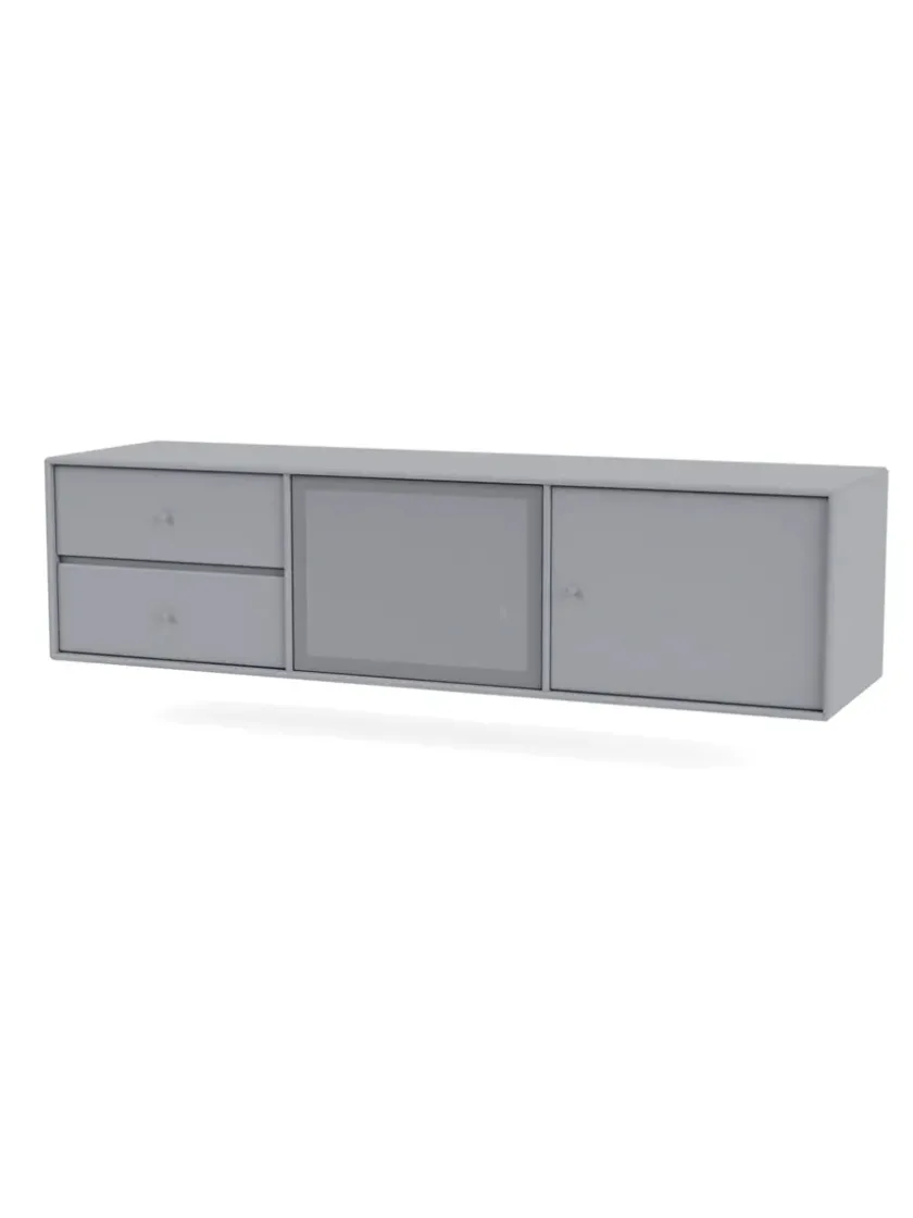 Montana TV & Sound Modul, Octave VI, inkl. ben black fra> Tv-Borde