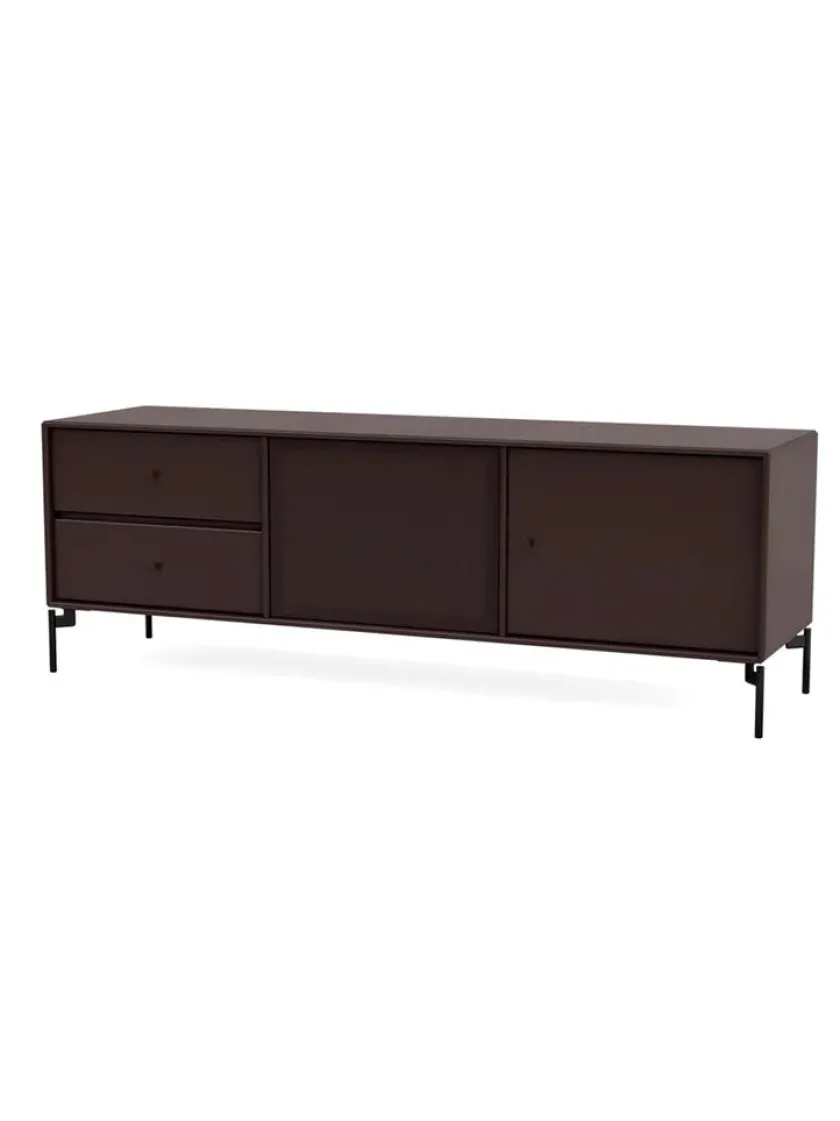 Montana TV & Sound Modul, Octave VI, inkl. ben black fra> Tv-Borde