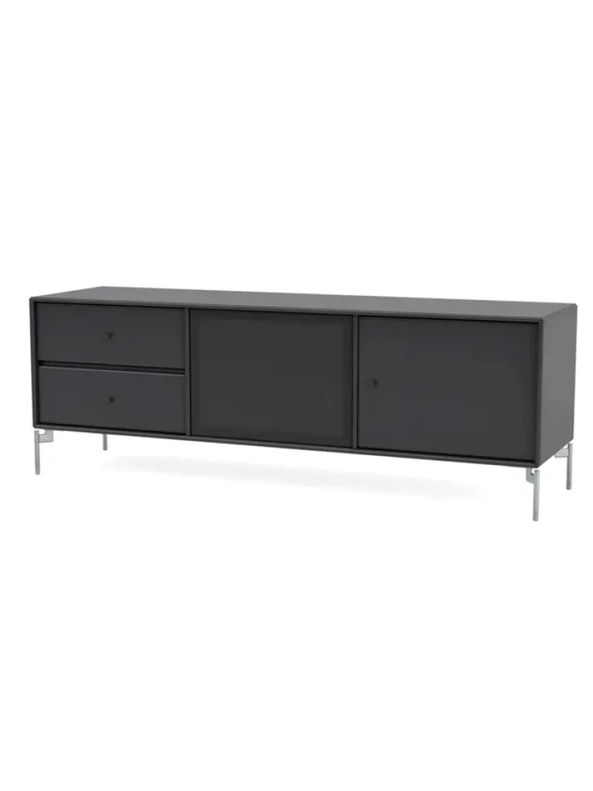 Montana TV & Sound Modul, Octave VI, inkl. ben black fra> Tv-Borde