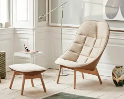 HAY Uchiwa Quilted Lænestol fra> Lænestole