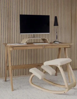 Variér Variable Stol, light brown/vidar fra Varier Furniture><noscript><img width=