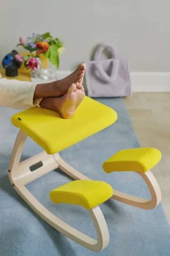 Variér Variable Stol, light brown/vidar fra Varier Furniture><noscript><img width=