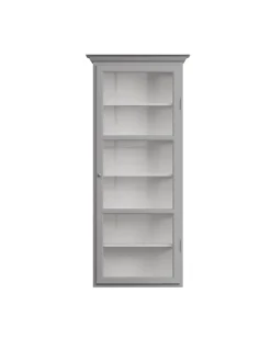 Lindebjerg Design Væghængt Vitrineskab Classic V4, antracit fra><noscript><img width=