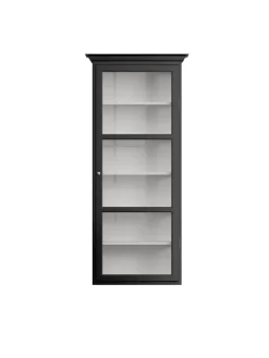Lindebjerg Design Væghængt Vitrineskab Classic V4, lys grå fra><noscript><img width=