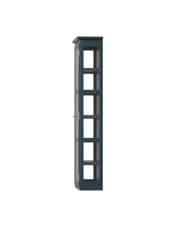 Lindebjerg Design Væghængt Vitrineskab N4, dark oak fra><noscript><img width=