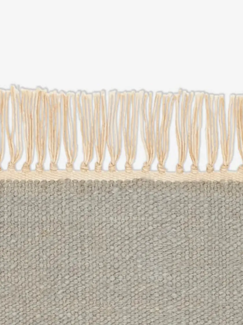 Kvadrat Vintage Naturally Coloured Fringes Tæppe, 200 x 300 cm fra> Gulvtæpper