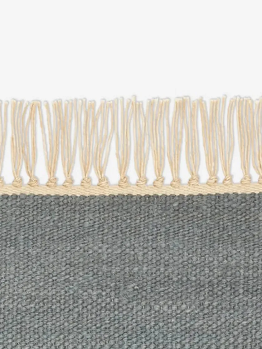 Kvadrat Vintage Naturally Coloured Fringes Tæppe, 200 x 300 cm fra> Gulvtæpper