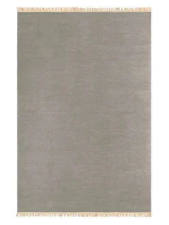 Kvadrat Vintage Naturally Coloured Fringes Tæppe, 180 x 240 cm fra> Gulvtæpper