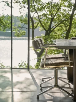 Vipp 452 Swivel Chair, bosco grøn læder fra><noscript><img width=