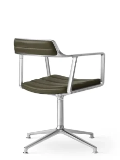 Vipp 452 Swivel Chair, camel læder fra><noscript><img width=
