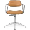 Vipp 453 Swivel+ Chair, camel læder fra> Kontorstole
