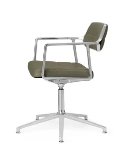 Vipp 453 Swivel+ Chair, camel læder fra><noscript><img width=