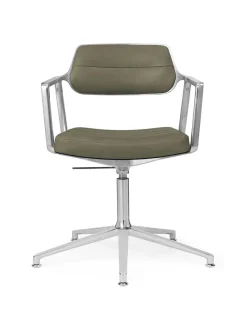 Vipp 453 Swivel+ Chair, camel læder fra><noscript><img width=