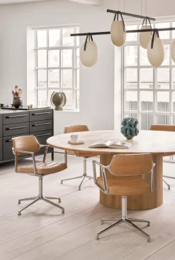 Vipp 453 Swivel Chair fra> Spisebordsstole