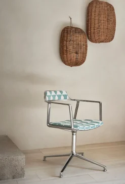 Vipp 452 Swivel Chair, Lagrasse fra> Spisebordsstole