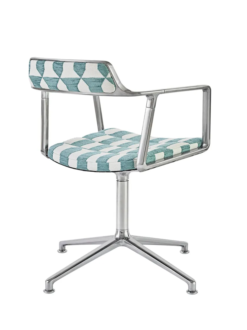 Vipp 452 Swivel Chair, Lagrasse fra> Spisebordsstole