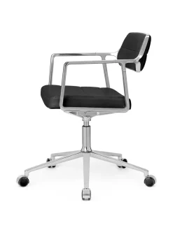 Vipp 453 Swivel+ Chair m/hjul, dark sand tekstil fra><noscript><img width=