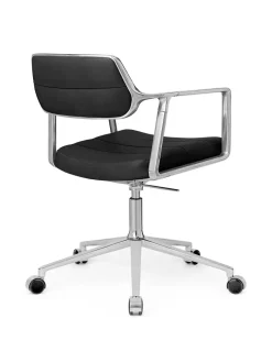 Vipp 453 Swivel+ Chair m/hjul, dark sand tekstil fra><noscript><img width=