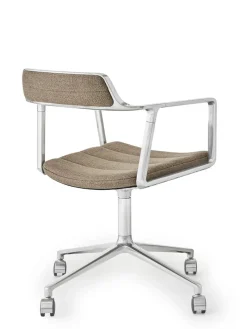 Vipp 452 Swivel Chair m/hjul, dark sand fra> Kontorstole