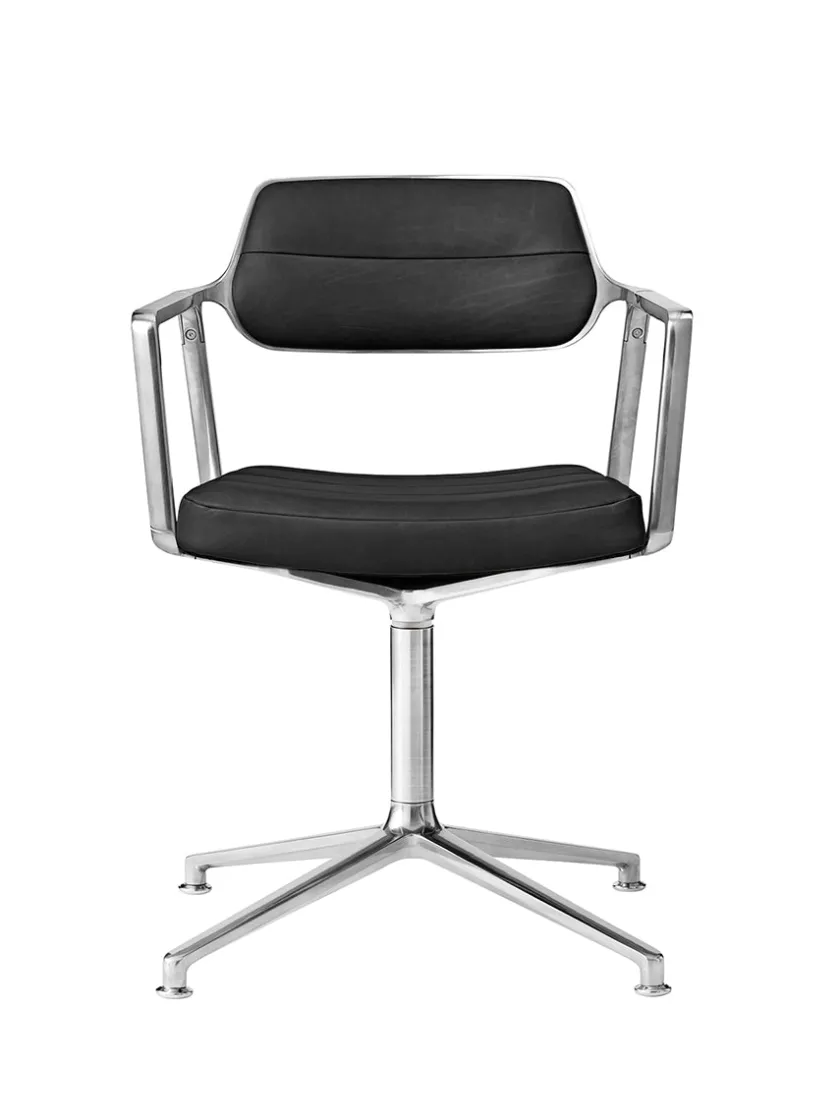 Vipp 453 Swivel Chair m/hjul fra> Kontorstole