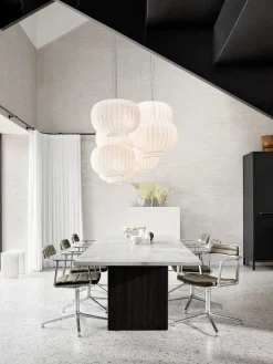 Vipp 452 Swivel Chair m/sort stel, sort læder fra><noscript><img width=