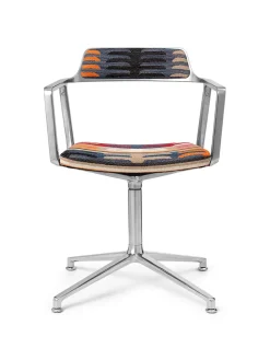 Vipp 452 Swivel Chair m/sort stel, sort læder fra><noscript><img width=