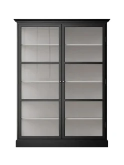 Lindebjerg Design Vitrineskab Classic V2, antracit fra><noscript><img width=