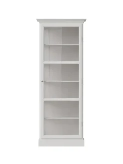 Lindebjerg Design Vitrineskab Classic V1, hvid fra> Vitrineskabe
