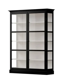 Lindebjerg Design Vitrineskab Classic V2, lys grå fra><noscript><img width=