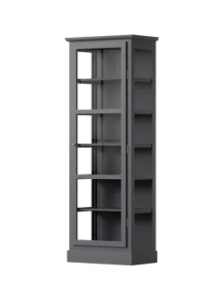 Lindebjerg Design Vitrineskab N1, dark oak fra><noscript><img width=