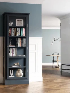 Lindebjerg Design Vitrineskab N1, dark oak fra><noscript><img width=