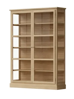 Lindebjerg Design Vitrineskab N2, light oak fra><noscript><img width=