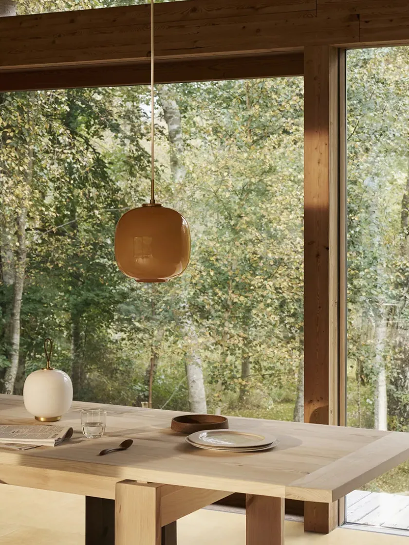 Louis Poulsen VL45 Radiohus Pale Rose Pendel 250 fra> Spots|Pendler