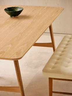 Carl Hansen & Søn VLA75S Foyer bænk, eg olie af Vilhelm Lauritzen><noscript><img width=