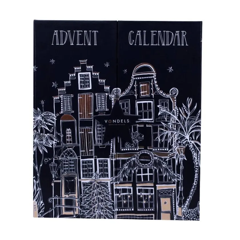 Vondels Adventskalender – Sæt med 9 julekugler> Gaver Til Hende|Juletræspynt