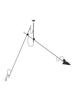 Astep VV Cinquanta Suspension Lampe, m. sort/hvid skærme fra> Pendler|Spots