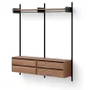 New Works Wardrobe Shelf Cabinets w. Drawers fra> Entrémøbler